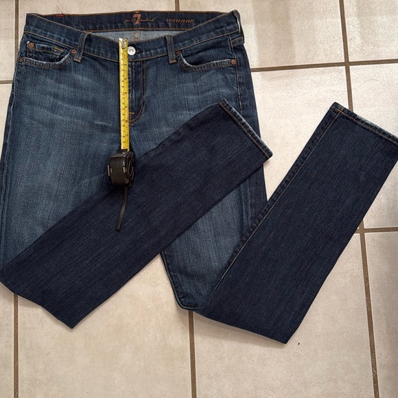 7 for all mankind women’s size 29 jeans - Picture 2 of 5